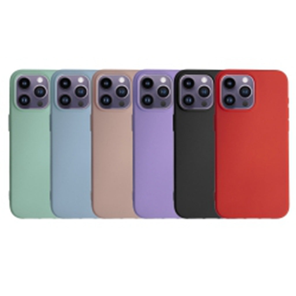 IPHONE 15 PRO MAX FUNDA GOMA SUAVE TIPO ORIGINAL